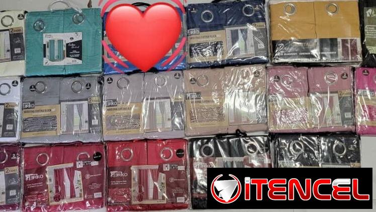 Cortinas Blackout (Tapasol) Juego de dos paños, incluye sus borlas. 140 x 220 cm cada paño. Mensajerías Disponible