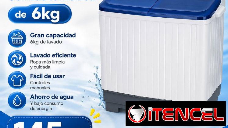 Lavadora KONKA Semiautomática  6kg*