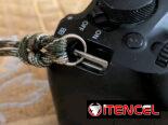 correa para cámara. Paracord.