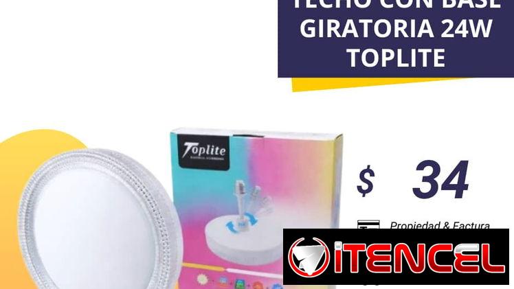 Lámparas Led marca Toplite de distintos modelos y precios