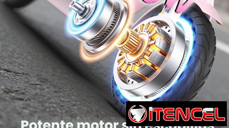 🚲 WERHY Scooter Eléctrico Plegable H0 – 350W, 30 km/h, 19–26 km de autonomía