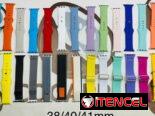 Precio de las manillas para Apple Watch ⌚️  $8 Manillas milanesas  $6 Manillas de silicona y tela