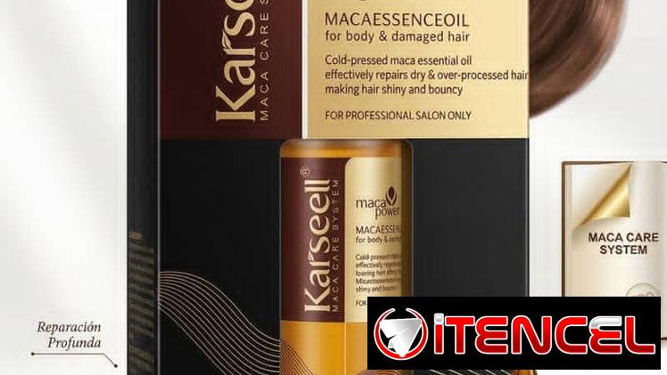 Aceite Karseell original en su estuche