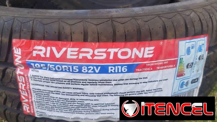 Gomas Riverstone 195/50 R15 💵 Precio: 60 USD 🚚 Mensajería por costo adicional 📞 55664979