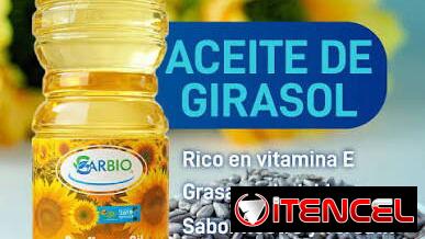 Aceite de 1lt pomos de aceite de litro