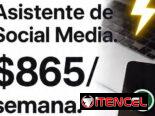 Trabajo Remoto Medio Tiempo | Asistente de Social Media