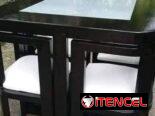 Mesa de comedor ideal para ahorrar espacios
