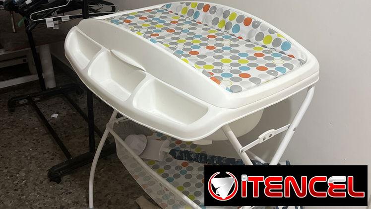 Bañera cambiador para bebé