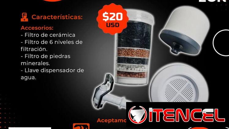 💲20💲 KIT COMOLETO DE REPUESTOS PARA SU FILTRO DE AGUA. TLF 54833699