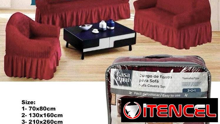 🛋️Forros para muebles 3-2-1 🏷️$50 usd  🚚Mensajeria disponible