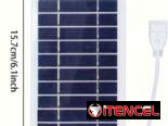 Panel Solar 9.6 W Impermeable Compatible con Celulares, Power Banks y otros dispositivos