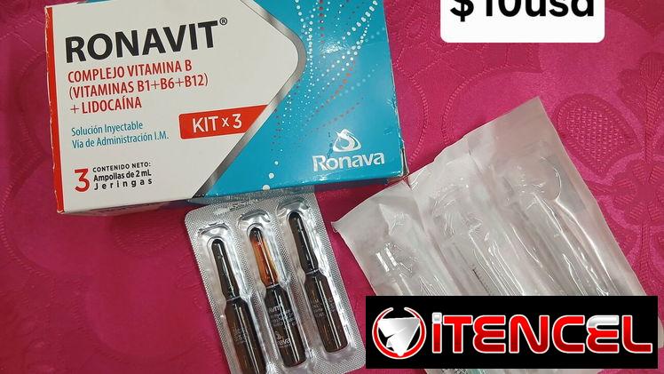 Vitaminas inyectables $10usd