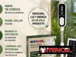 Ventilador Solar Recargable STAVEL (Modelo LD-8016)