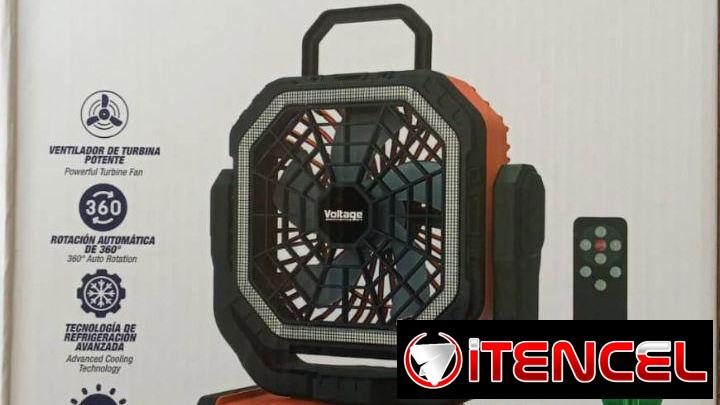 Ventiladores recargable f6