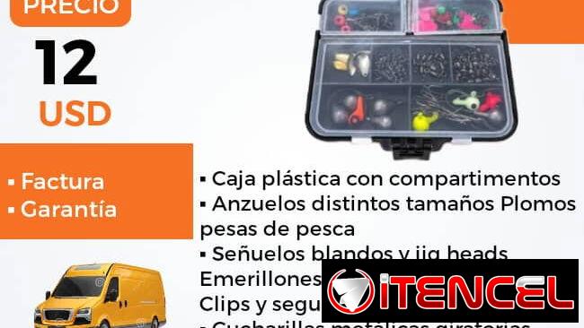 Kit de accesorios de pesca. Deporte