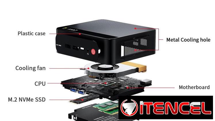 💻 Mini PC BEELINK SER5 – AMD Ryzen 5 5500U (6ª Gen) | 32GB RAM DDR4 | 500GB SSD