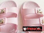 Sandalias, vestido, diaper rash