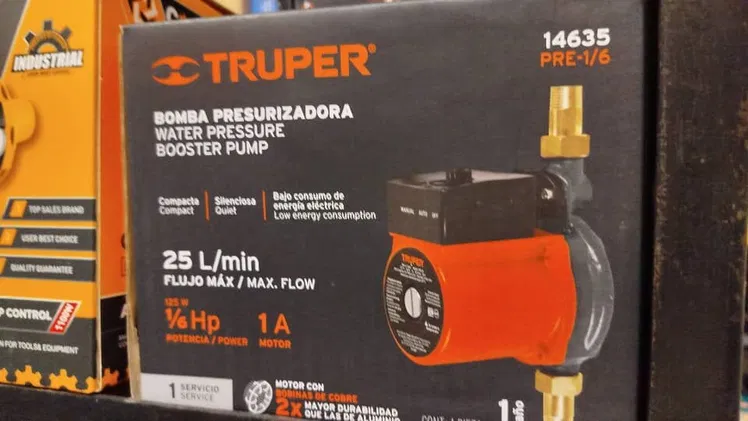 Todo tipo de bombas de aguas, kiwan automáticos y Presurizadores todo nuevo en caja con garantía y mensajería