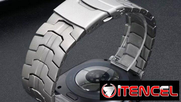 Manilla pulsera metalica plateada Samsung Galaxy Watch 7 o ultra