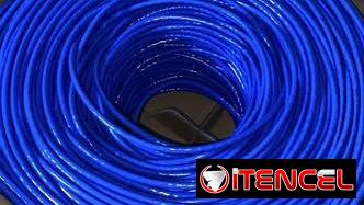 Cable de red cat 6 ideal para redes y sistemas de camaras CCTV