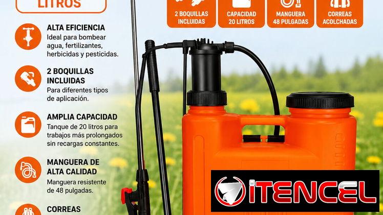 🪴 MOCHILA DE FUMIGACIÓN SACO 20 LITROS 🪴