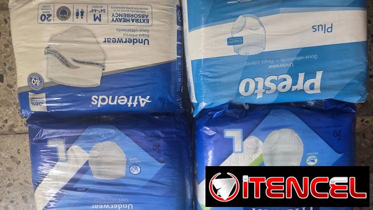 Pañales talla L tipo blumer traen 20 unidades
