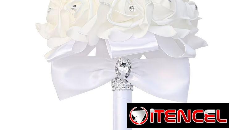 Se vende vestido de novia, talla L.