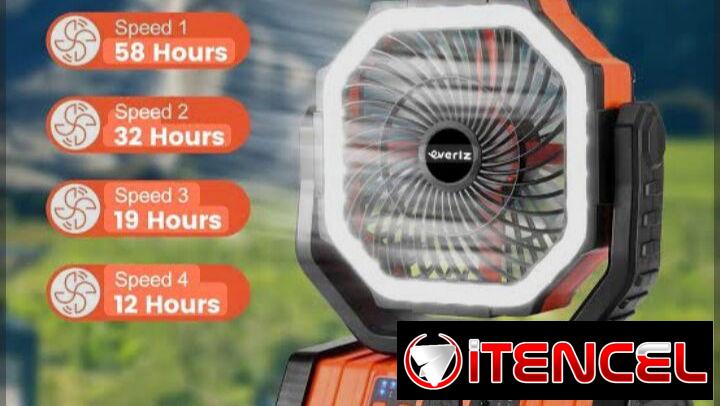 Ventilador recargable F6