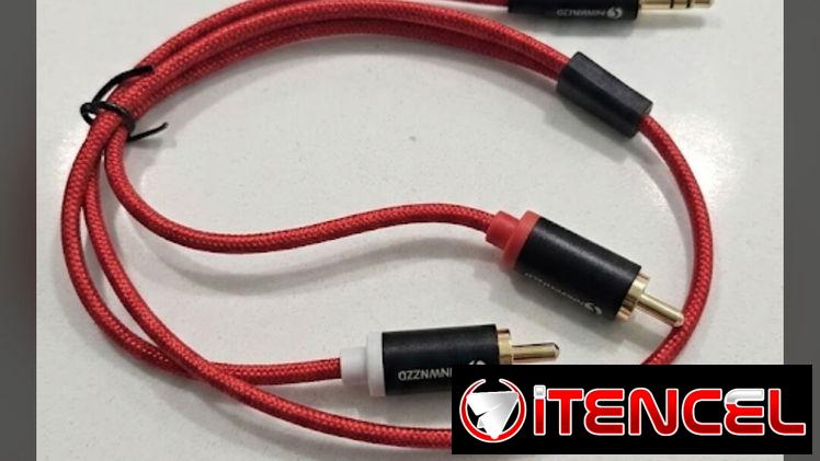 Cable jack 3.5 a RCA nuevo.