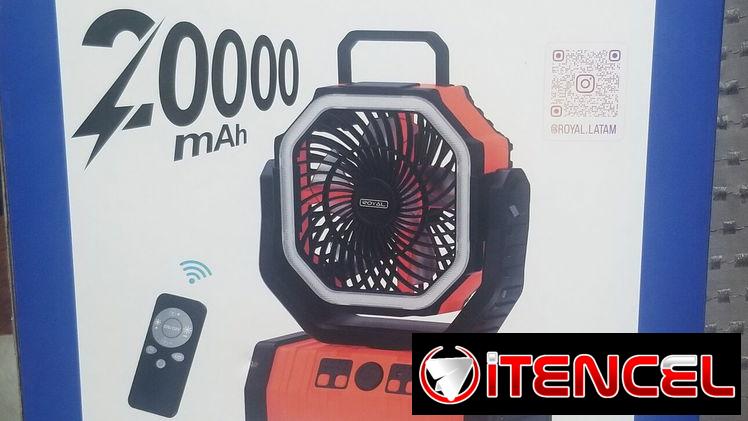 VENTILADOR RECARGABLE