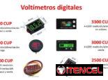 J2 Vendo Voltímetros para medir la carga de motos, bicimotos y autos, sensores de motor y de puño