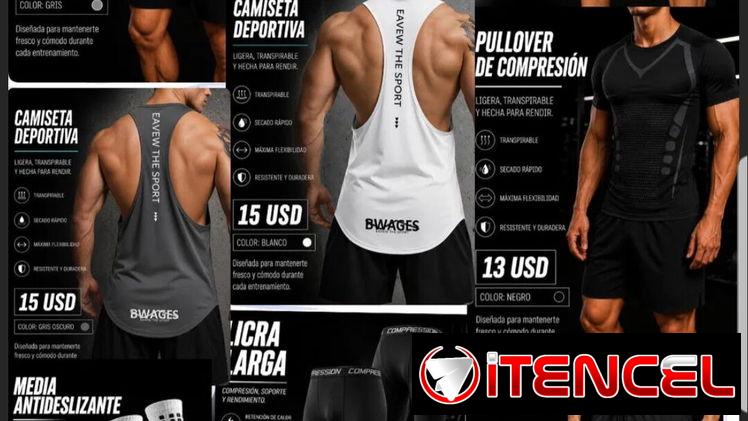 Ropa de gym para hombres. Vedado 52888592