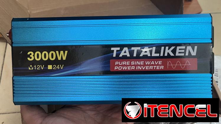⚫️ INVERSOR DE ONDA PURA 12V -3000W ⚫️