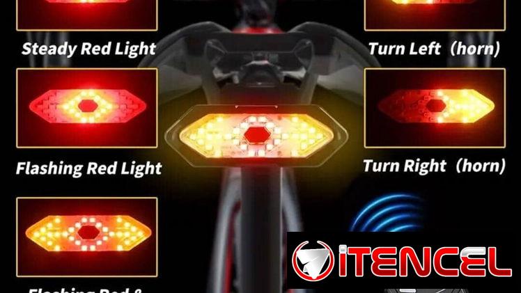 Luces traceras inalambricas