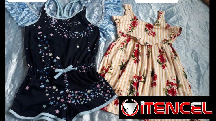 Ropa y zapatos de niña.