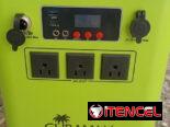 Estación portátil Cubamax XP-1001 con panel solar plegable de 120w