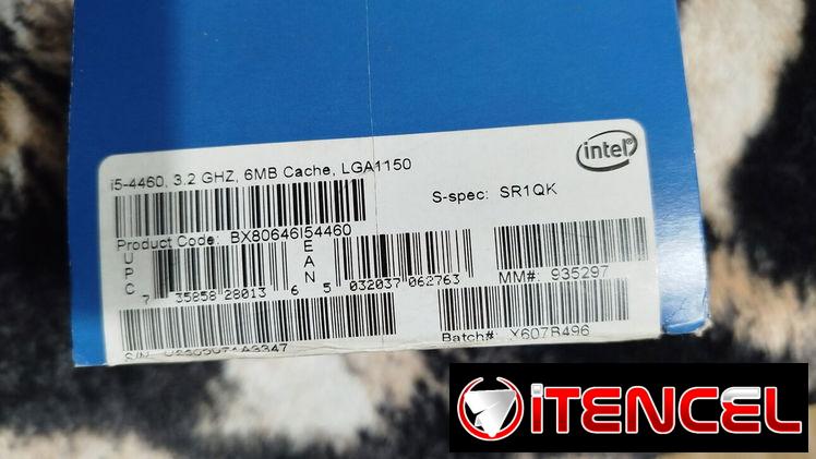 MICROPROCESADOR INTEL CORE I5 4460 SELLADO EN CAJA USTED LO ESTRENA UNA SEMANA DE GARANTÍA 58464677