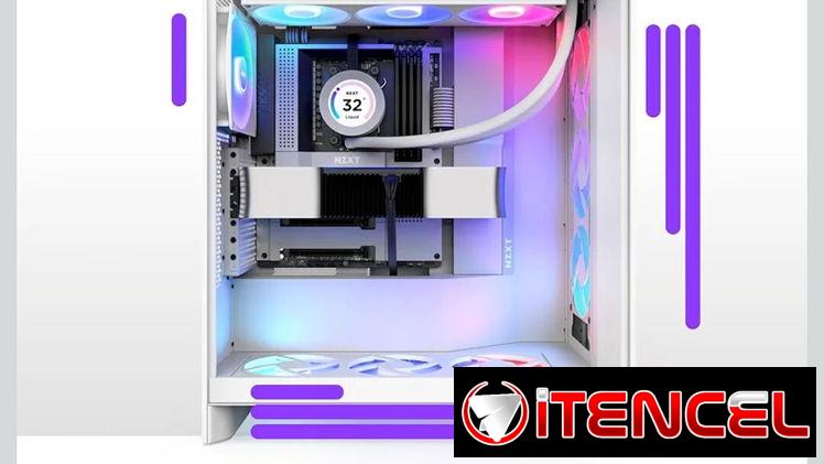 NZXT H7 FLOW DOBLE CAMARA FUENTE ESCONDIDA BESTIA DE MID TOWER NUEVO EN CAJA 📦