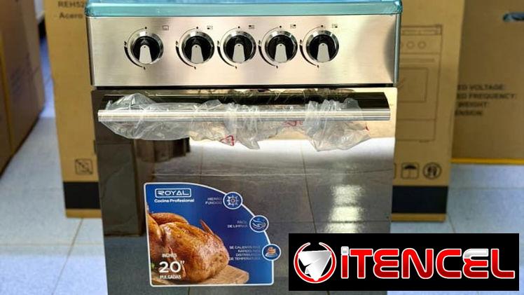 Cocinas con horno Roya, no tienen magneto ni luz en horno