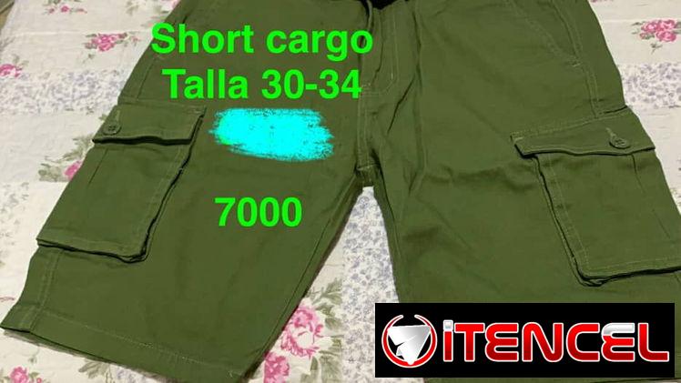 Short cargo de hombre