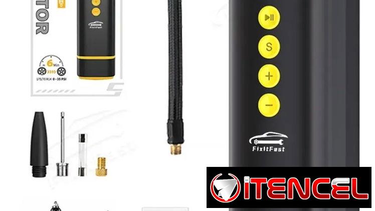 Compresor inflador de neumáticos para autos 58757374