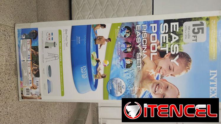 Piscina armable de 4.57×1.07m Intex nueva a estrenar