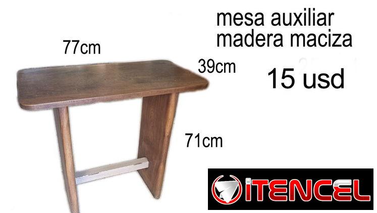 Se vende mesa auxilar de madera