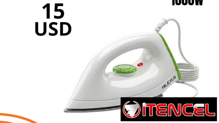 Plancha de Ropa MILEXUS 1000W