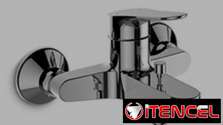 Llave mezcladora monomando doble tiro externa para ducha nueva en su caja marca tecno plus