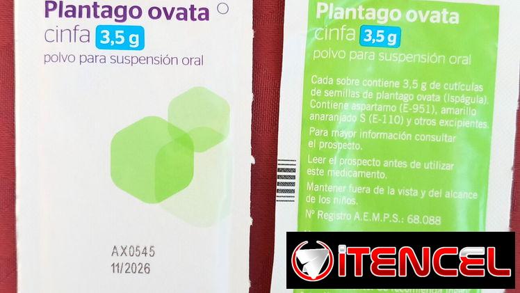 Vendo Plantago ovata cinfa 3,5 gr   polvo para suspensión oral de  ovata (Ispágula)  el so