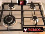 Cocina con horno de 6 hornillas y cocina para empotrar de 5 y 4 hornillas original importado