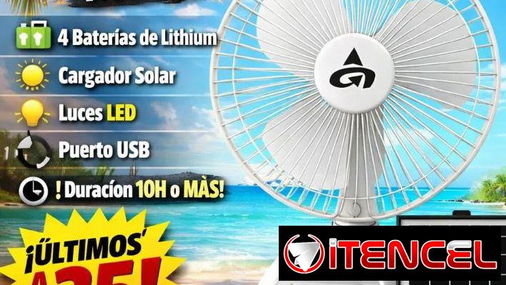 Ventiladores Recargable