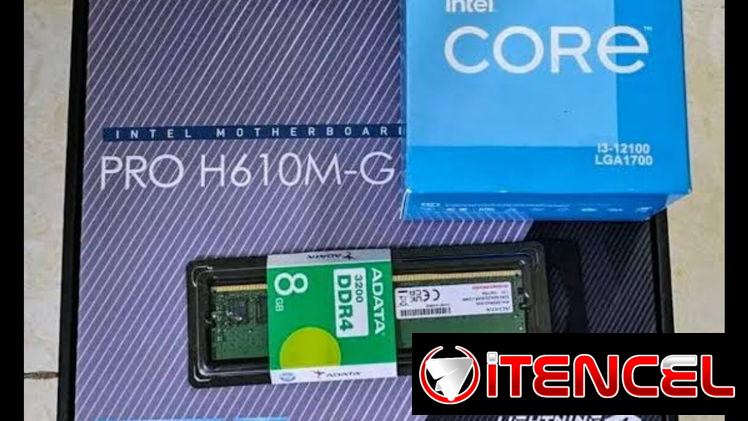Modulo Kit de PC De 12na  Generación  Motherboard Micro Ram Nuevo Sellado Caja 58483450