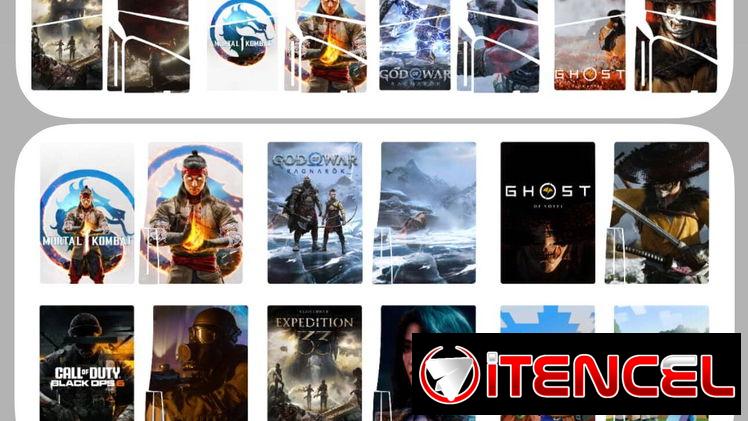 Personaliza tu PS4 o PS5 con tu diseño o videojuego favorito!!!